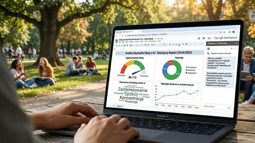 Analiza nastrojów klasy z AI – jak wykrywać konflikty i problemy uczniów