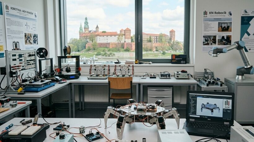 Автоматизація та робототехніка в AGH: обладнання, лабораторії та нічне зубріння