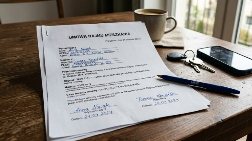 Bezpieczna Umowa Najmu 2026: Na co uważać w Warszawie