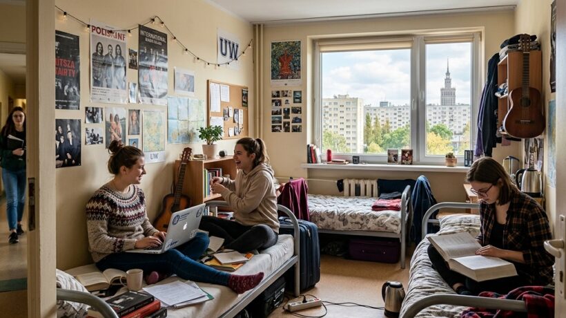 Навчання у Варшаві 2026: гуртожиток чи квартира? Витрати та вибір