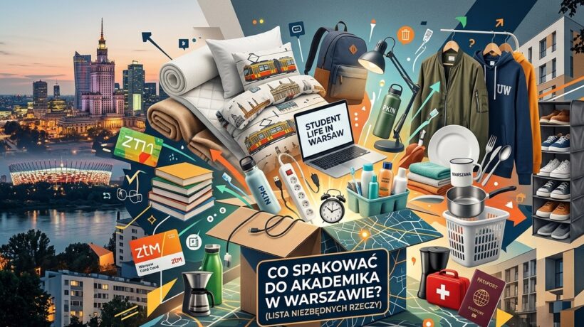 What to pack for a dorm in Warsaw? A checklist of essentials